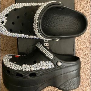 Bubble Gum Platform Crocs